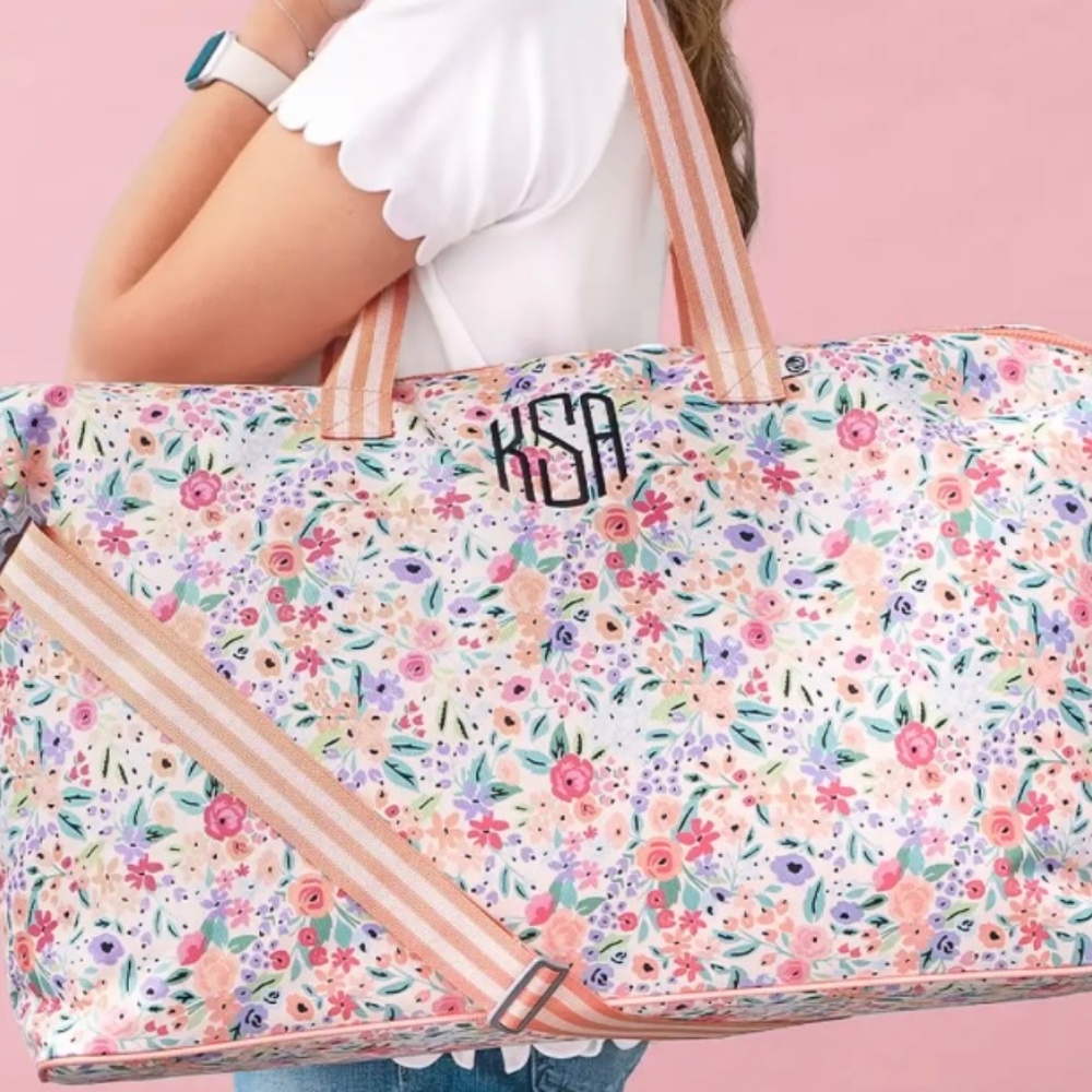 Monogrammed Weekend Bag - Picture 2 of 3